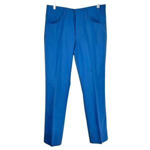 Prada Light Cotton Women's Blue Dress or Casual Pants Size US 8-10
